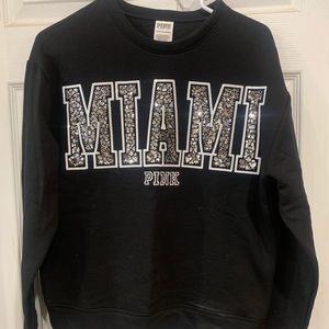 Victoria’s Secret PINK Bling crew sweatshirt